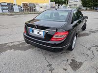 Usata Mercedes C180 Avantgarde 156 CV (114 kW) 2009 Nero Berlina