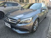 Usata Mercedes C220 Premium 170 CV (125 kW) 2017 Grigio scuro Station wagon