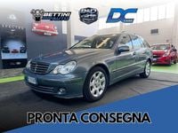 Usata Mercedes C200 Elegance 163 CV (119 kW) 2005 Blu/azzurro Station wagon