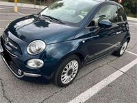 Usata Fiat 500 Lounge 69 CV (50 kW) 2017 Blu/azzurro Utilitaria