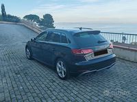 Usata Audi A3 S-Line 150 CV (110 kW) 2016 Nero Berlina