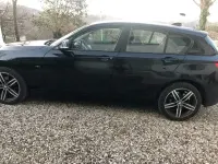 Usata BMW 118 Sport Line 143 CV (105 kW) 2014 Nero Utilitaria