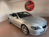 Begagnad BMW 645 Cabriolet Efficient Dynamics 333 HK (244 kW) 2004 Silver Cab