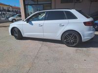Usata Audi A3 Ambition 150 CV (110 kW) 2015 Bianco Berlina