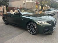 Usata BMW 420 Cabriolet M Sport 184 CV (135 kW) 2021 Verde Cabrio