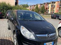 Usata Opel Corsa Club 75 CV (55 kW) 2008 Nero Berlina