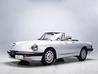 Usata Alfa Romeo Spider Quadrifoglio Verde 126 CV (92 kW) 1990 Argento Cabrio