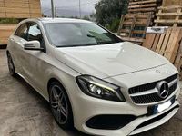 Usata Mercedes A180 Premium 109 CV (80 kW) 2017 Bianco Utilitaria