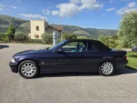 Usata BMW 320 150 CV (110 kW) 1997 Blu Cabrio
