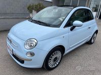 Usata Fiat 500 Lounge 69 CV (50 kW) 2009 Blu Cabrio