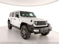 Nuova Jeep Wrangler Sahara 380 CV (279 kW) 2025 Bianco SUV