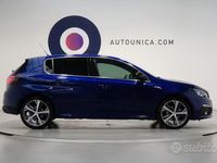 Usata Peugeot 308 GT-line 131 CV (96 kW) 2018 Blu Berlina