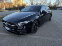 Usata Mercedes A180 Premium 116 CV (85 kW) 2019 Nero Berlina