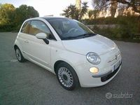 Usata Fiat 500 Lounge 95 CV (69 kW) 2011 Bianco Utilitaria