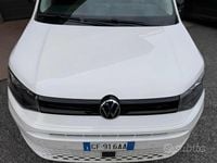 Usata VW Caddy 102 CV (75 kW) 2021 Bianco Monovolume