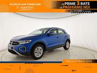 Usata VW T-Roc Life 110 CV (80 kW) 2023 Ravenna blue metallizzato SUV