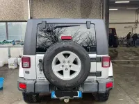 Usata Jeep Wrangler Unlimited Sahara 177 CV (130 kW) 2009 Argento SUV