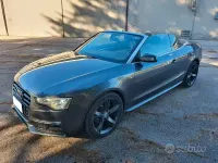 Usata Audi A5 Cabriolet S-Line 177 CV (130 kW) 2014 Grigio Cabrio