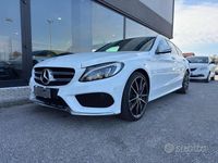 Usata Mercedes C250 Premium 204 CV (150 kW) 2016 Bianco Station wagon
