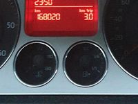 Usata VW Passat 105 CV (77 kW) 2008 Grigio Station wagon