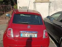 Usata Fiat 500 100 CV (73 kW) 2009 Rosso Cabrio