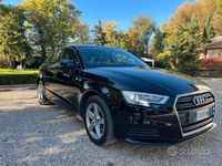 Usata Audi A3 Attraction 110 CV (80 kW) 2019 Nero Berlina