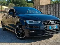 Usata Audi A3 S-Line 184 CV (135 kW) 2014 Nero Berlina