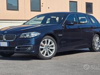 Usata BMW 525 Luxury Line 218 CV (160 kW) 2016 Blu Station wagon
