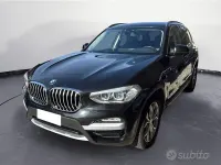 Usata BMW X3 Luxury Line 265 CV (194 kW) 2020 Grigio metallizzato scuro SUV