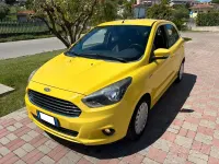 Begagnad Ford Ka Plus 71 HK (52 kW) 2016 Gul Halvkombi