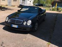 Usata Mercedes CLK230 193 CV (141 kW) 1998 Blu Cabrio