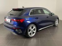 Usata Audi A3 Sportback S-Line 150 CV (110 kW) 2024 Blu/azzurro Utilitaria