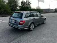 Usata Mercedes C220 Avantgarde 170 CV (125 kW) 2011 Grigio Station wagon