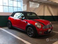 Usata Mini Cooper Cabriolet 112 CV (82 kW) 2011 Rosso Cabrio