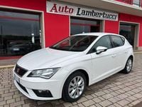 Usata Seat Leon Style 131 CV (96 kW) 2019 Bianco Berlina