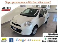 Usata Nissan Micra Visia 69 CV (50 kW) 2013 Bianco Utilitaria