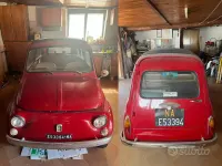 Usata Fiat 500 1970 Rosso Utilitaria