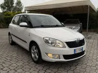 Usata Skoda Fabia GreenLine 75 CV (55 kW) 2012 Bianco Berlina