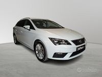Usata Seat Leon ST XCELLENCE 131 CV (96 kW) 2020 Bianco Station wagon