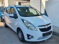 Begagnad Chevrolet Spark 68 HK (50 kW) 2010 Vit Halvkombi