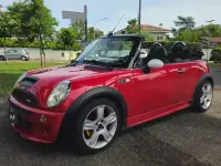 Usata Mini John Cooper Works Cabriolet 170 CV (125 kW) 2005 Rosso Cabrio