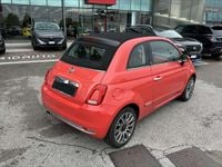 Usata Fiat 500C Lounge 69 CV (50 kW) 2016 Arancione Cabrio