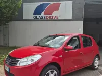 Brugt Dacia Sandero Ambiance 75 HK (55 kW) 2012 Rød Sedan