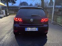 Usata VW Golf VI Comfortline 122 CV (89 kW) 2009 Nero Utilitaria