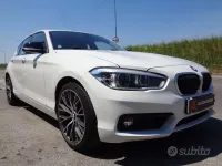 Usata BMW 116 Sport Line 110 CV (80 kW) 2019 Bianco Utilitaria