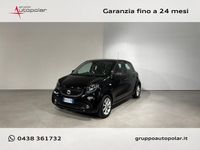 Usata Smart ForFour Passion 71 CV (52 kW) 2017 Nero Utilitaria