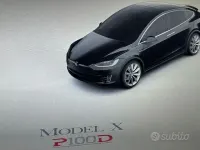 Usata Tesla Model X Performance 169 kW (230 CV) 2017 Nero SUV