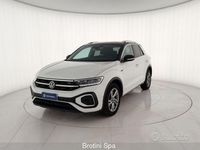 Usata VW T-Roc R-line 110 CV (80 kW) 2023 Bianco SUV