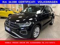 Usata VW T-Roc Life 150 CV (110 kW) 2022 Nero SUV