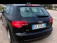 Usata Audi A3 S-Line 140 CV (102 kW) 2009 Nero Utilitaria